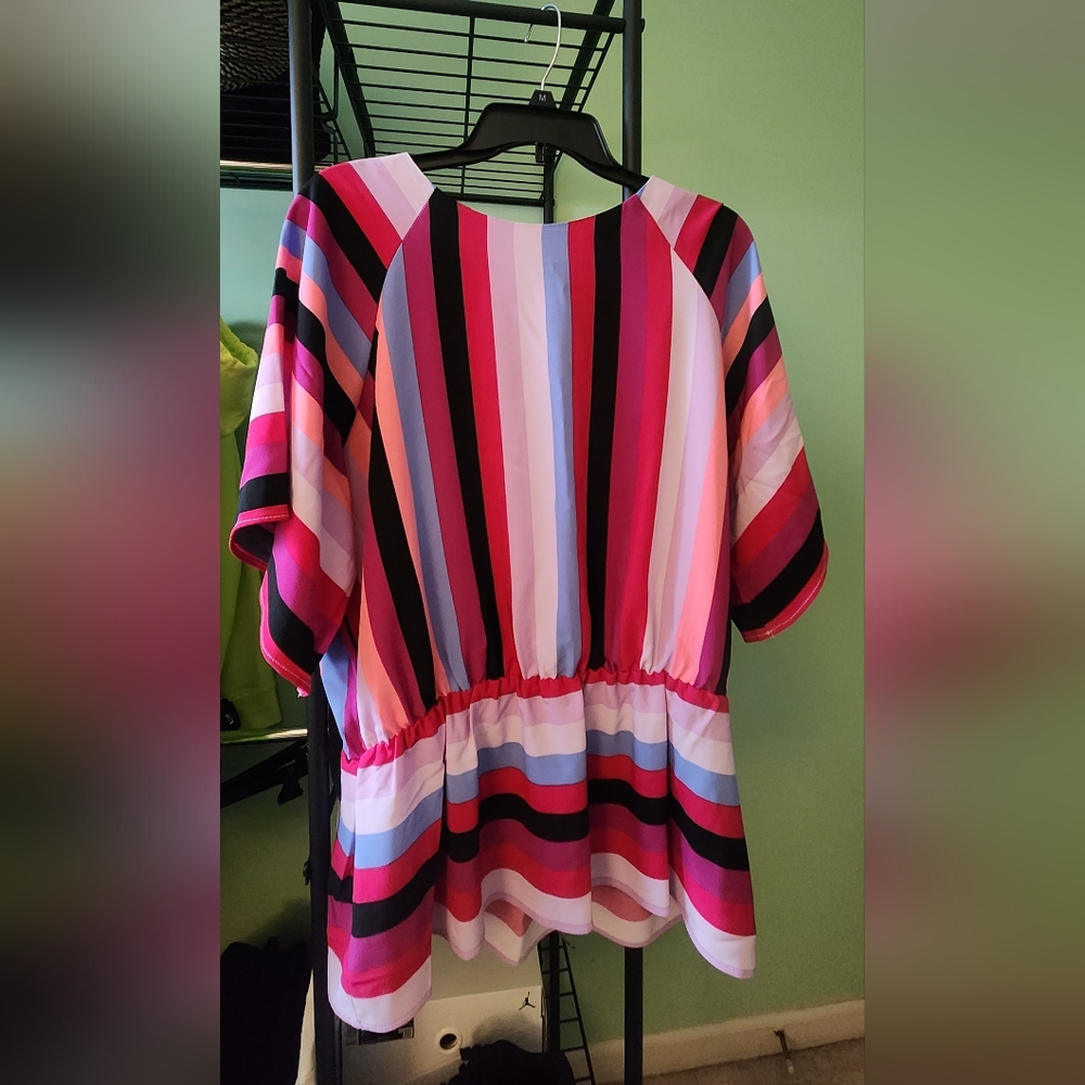 Multi colored blouse